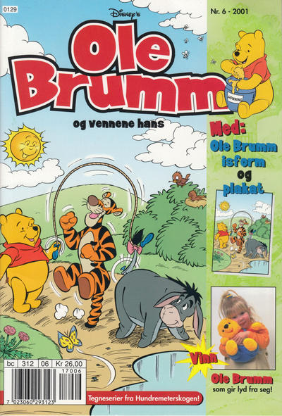 Cover for Ole Brumm (Hjemmet / Egmont, 1981 series) #6/2001