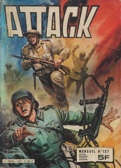 Cover for Attack (Impéria, 1971 series) #137