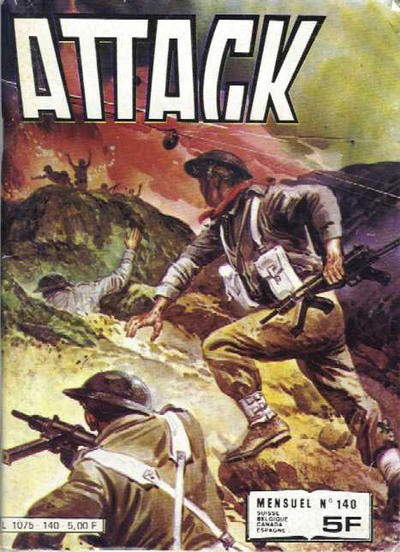 Cover for Attack (Impéria, 1971 series) #140