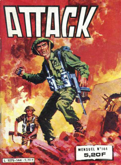 Cover for Attack (Impéria, 1971 series) #144