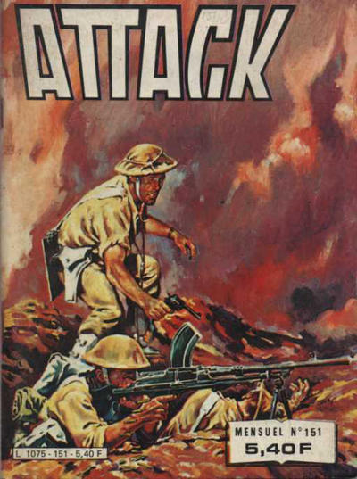 Cover for Attack (Impéria, 1971 series) #151