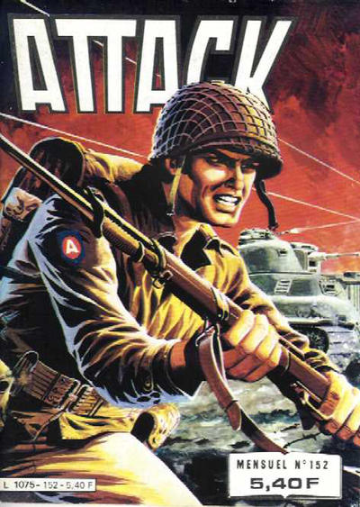 Cover for Attack (Impéria, 1971 series) #152
