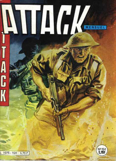 Cover for Attack (Impéria, 1971 series) #154