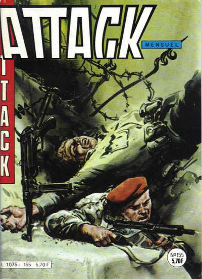 Cover for Attack (Impéria, 1971 series) #155