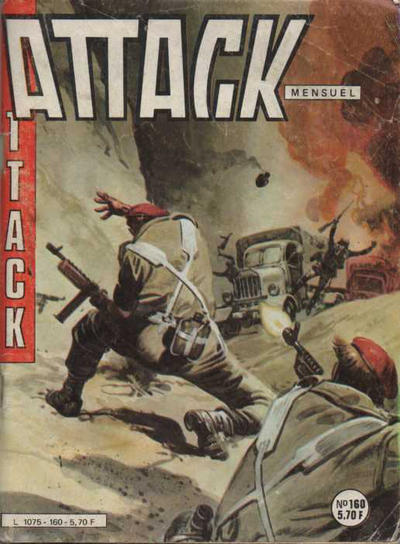 Cover for Attack (Impéria, 1971 series) #160
