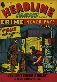 Cover for Headline Comics (Prize, 1943 series) #v2#12 (24)