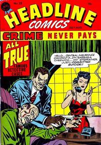 Cover Thumbnail for Headline Comics (Prize, 1943 series) #v3#1 (25)