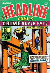 Cover for Headline Comics (Prize, 1943 series) #v10#2 (68)