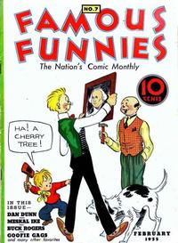 Cover Thumbnail for Famous Funnies (Eastern Color, 1934 series) #7