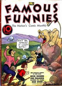 Cover Thumbnail for Famous Funnies (Eastern Color, 1934 series) #8