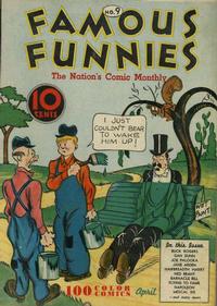 Cover Thumbnail for Famous Funnies (Eastern Color, 1934 series) #9