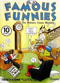 Cover for Famous Funnies (Eastern Color, 1934 series) #30