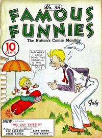 Cover Thumbnail for Famous Funnies (Eastern Color, 1934 series) #36