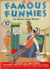 Cover Thumbnail for Famous Funnies (Eastern Color, 1934 series) #38