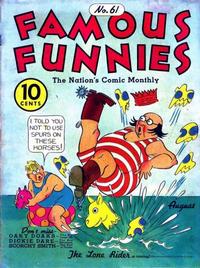 Cover Thumbnail for Famous Funnies (Eastern Color, 1934 series) #61