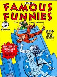 Cover Thumbnail for Famous Funnies (Eastern Color, 1934 series) #87