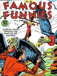 Cover Thumbnail for Famous Funnies (Eastern Color, 1934 series) #90