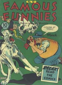 Cover Thumbnail for Famous Funnies (Eastern Color, 1934 series) #92