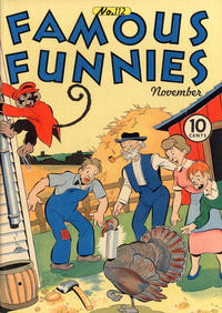 Cover Thumbnail for Famous Funnies (Eastern Color, 1934 series) #112
