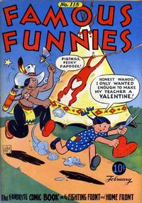 Cover Thumbnail for Famous Funnies (Eastern Color, 1934 series) #115
