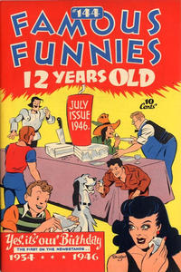 Cover Thumbnail for Famous Funnies (Eastern Color, 1934 series) #144
