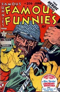 Cover Thumbnail for Famous Funnies (Eastern Color, 1934 series) #206