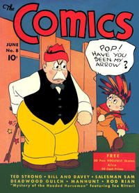 Cover Thumbnail for The Comics (Dell, 1937 series) #8
