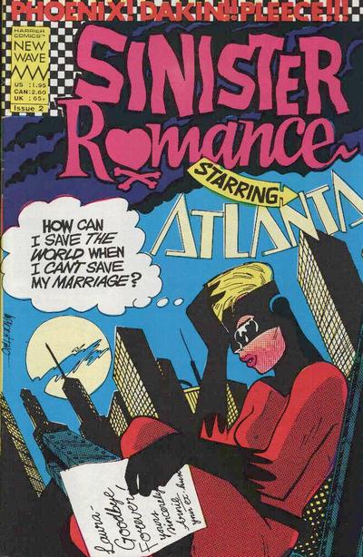 Cover for Sinister Romance (Harrier, 1988 series) #2