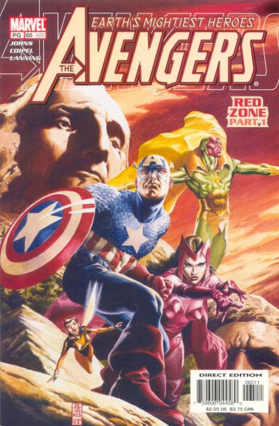 Cover for Avengers (Marvel, 1998 series) #65 (480) [Direct Edition]
