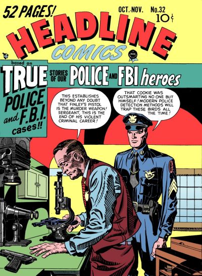 Cover for Headline Comics (Prize, 1943 series) #v4#2 (32)
