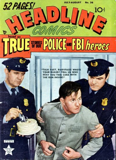 Cover for Headline Comics (Prize, 1943 series) #v4#6 (36)