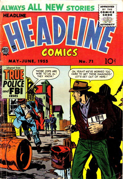 Cover for Headline Comics (Prize, 1943 series) #v10#5 (71)