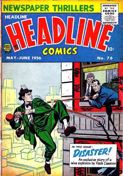 Cover for Headline Comics (Prize, 1943 series) #v11#4 (76)