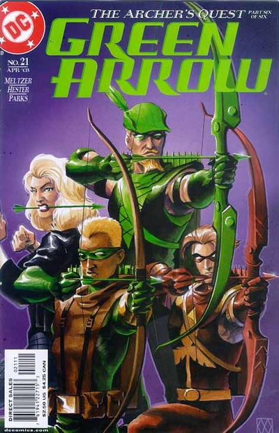Cover for Green Arrow (DC, 2001 series) #21