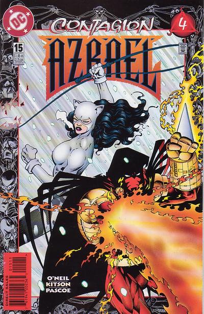 Cover for Azrael (DC, 1995 series) #15 [Direct Sales]