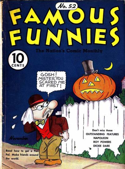 Cover for Famous Funnies (Eastern Color, 1934 series) #52