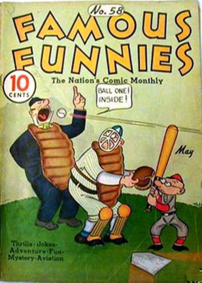 Cover for Famous Funnies (Eastern Color, 1934 series) #58