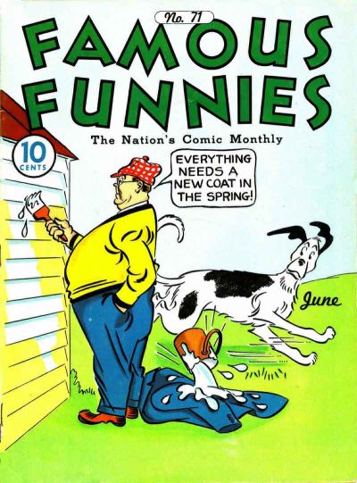 Cover for Famous Funnies (Eastern Color, 1934 series) #71
