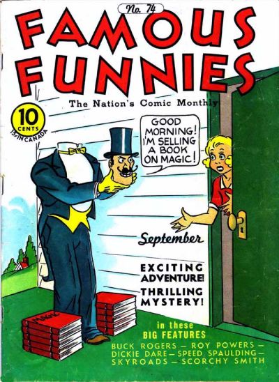 Cover for Famous Funnies (Eastern Color, 1934 series) #74
