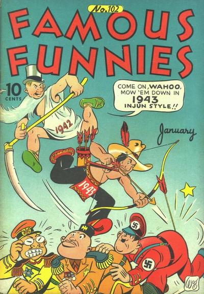 Cover for Famous Funnies (Eastern Color, 1934 series) #102