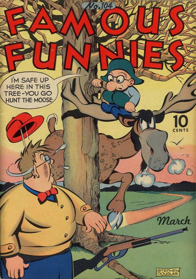 Cover for Famous Funnies (Eastern Color, 1934 series) #104
