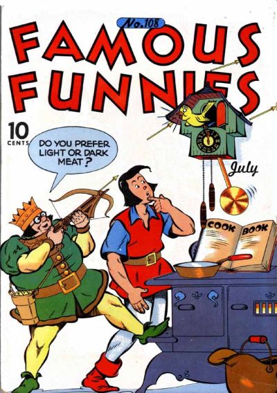 Cover for Famous Funnies (Eastern Color, 1934 series) #108