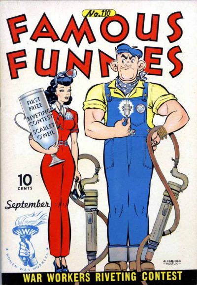 Cover for Famous Funnies (Eastern Color, 1934 series) #110