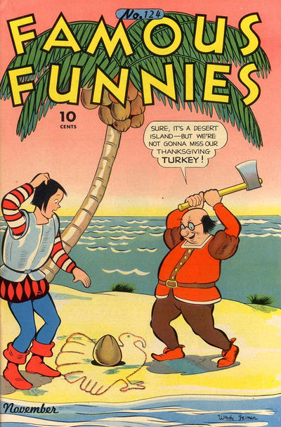 Cover for Famous Funnies (Eastern Color, 1934 series) #124