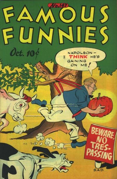 Cover for Famous Funnies (Eastern Color, 1934 series) #147