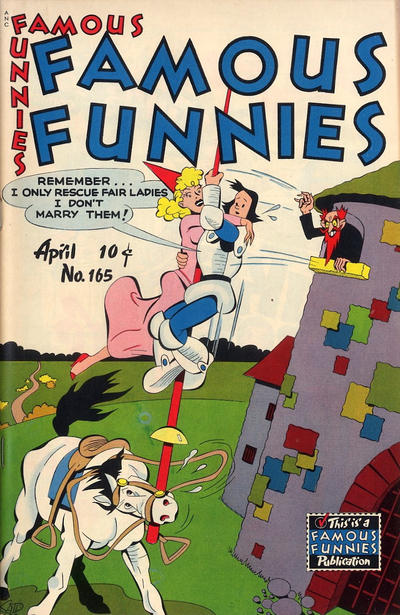 Cover for Famous Funnies (Eastern Color, 1934 series) #165