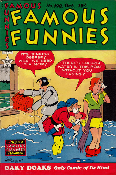 Cover for Famous Funnies (Eastern Color, 1934 series) #190
