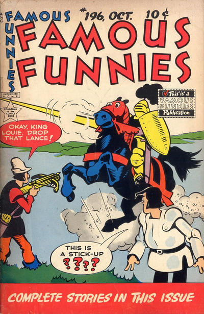 Cover for Famous Funnies (Eastern Color, 1934 series) #196