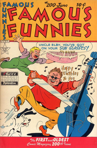 Cover for Famous Funnies (Eastern Color, 1934 series) #200