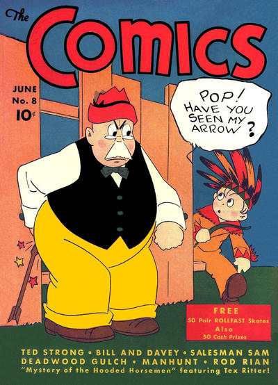 Cover for The Comics (Dell, 1937 series) #8